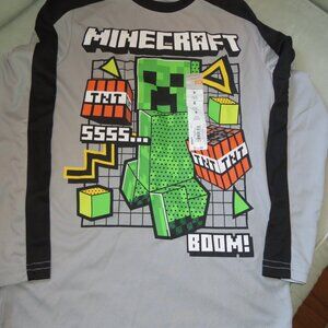 Boy's Minecraft Long Sleeve Top